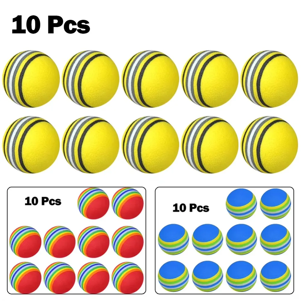 Practice Equipment For Golf - 10 Bolas de Espuma para Prática