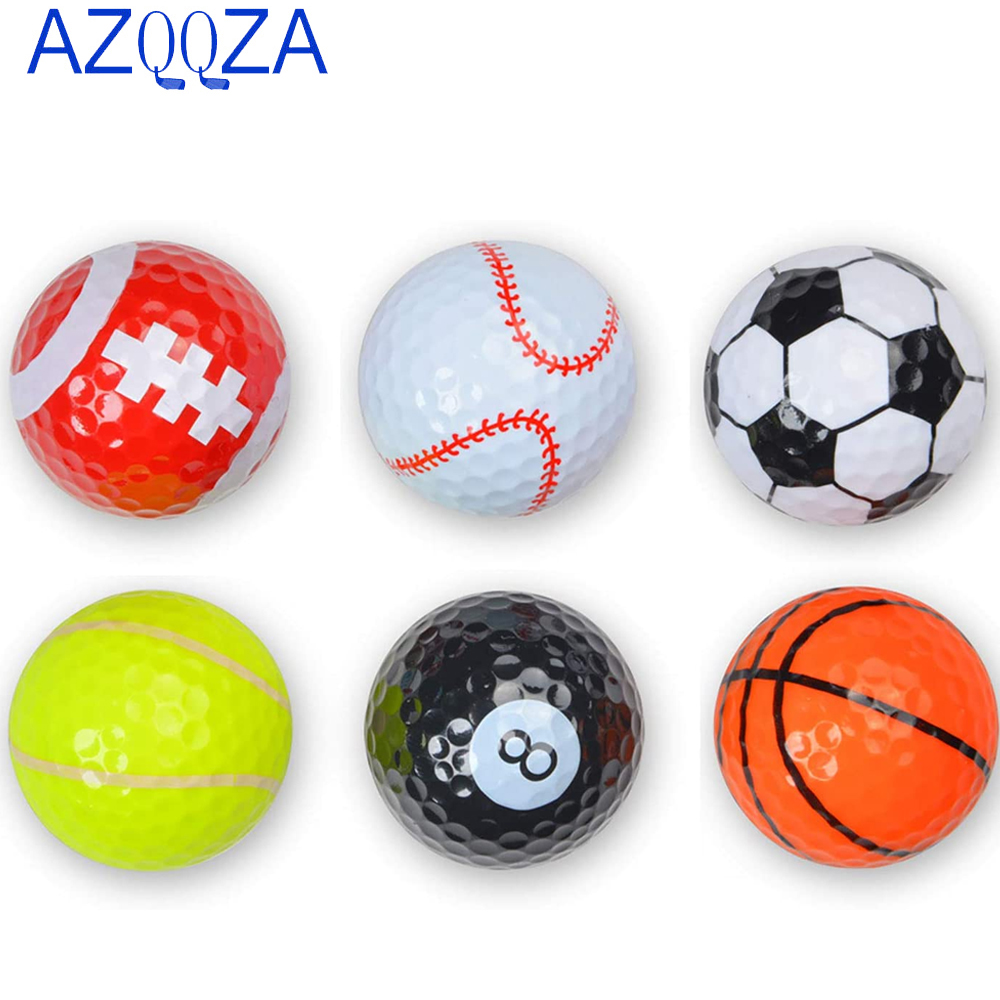 Golf Ball Premium - 6 pçs bolas de golfe treinamento