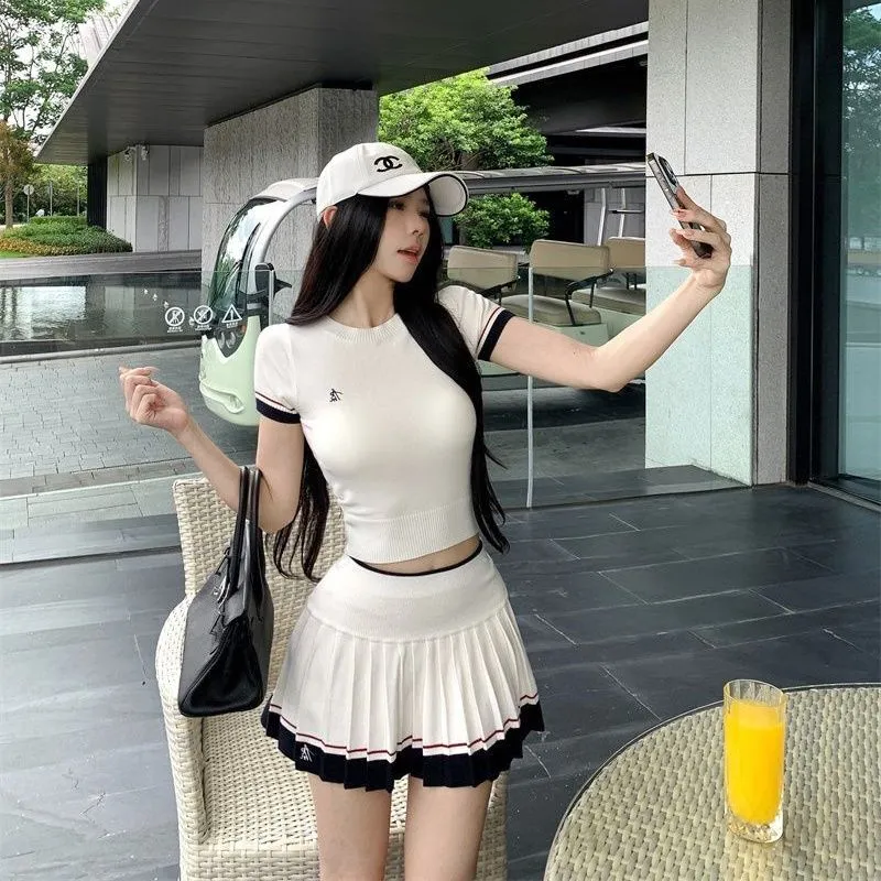 Golf Equipment Women - Conjunto de Verão Coreano em Duas