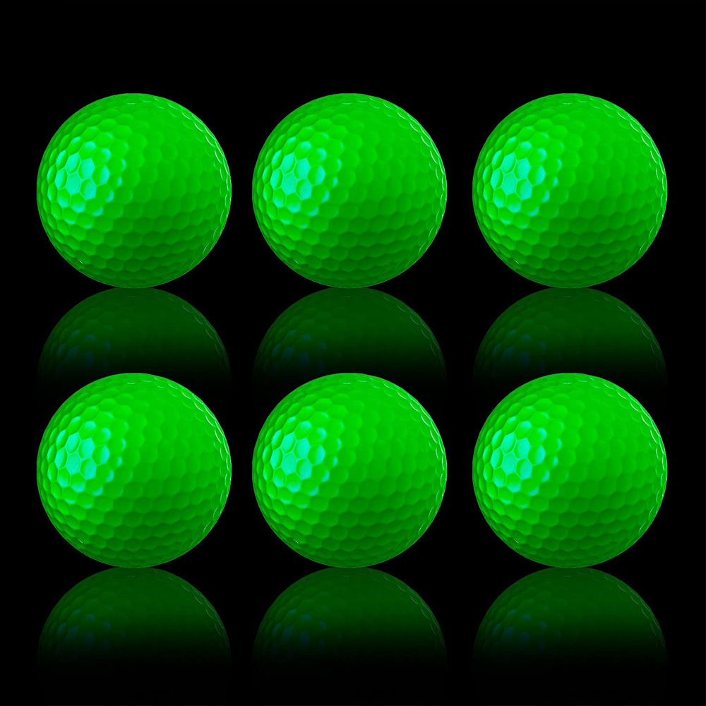 Golf Ball Premium - 6 pçs bolas de golfe noturnas