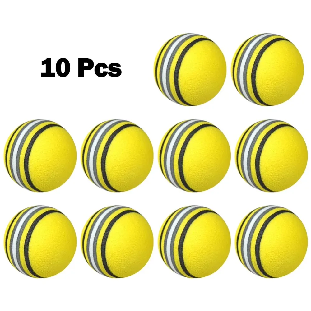 10 pçs bolas de espuma de trei - Practice Equipment For Golf avaliação e preço