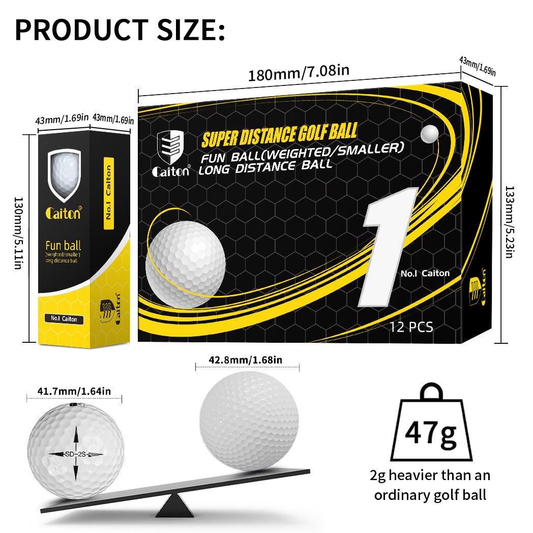 Bolas de golfe Caiton Ultimate - Golf Ball Premium avaliação e preço