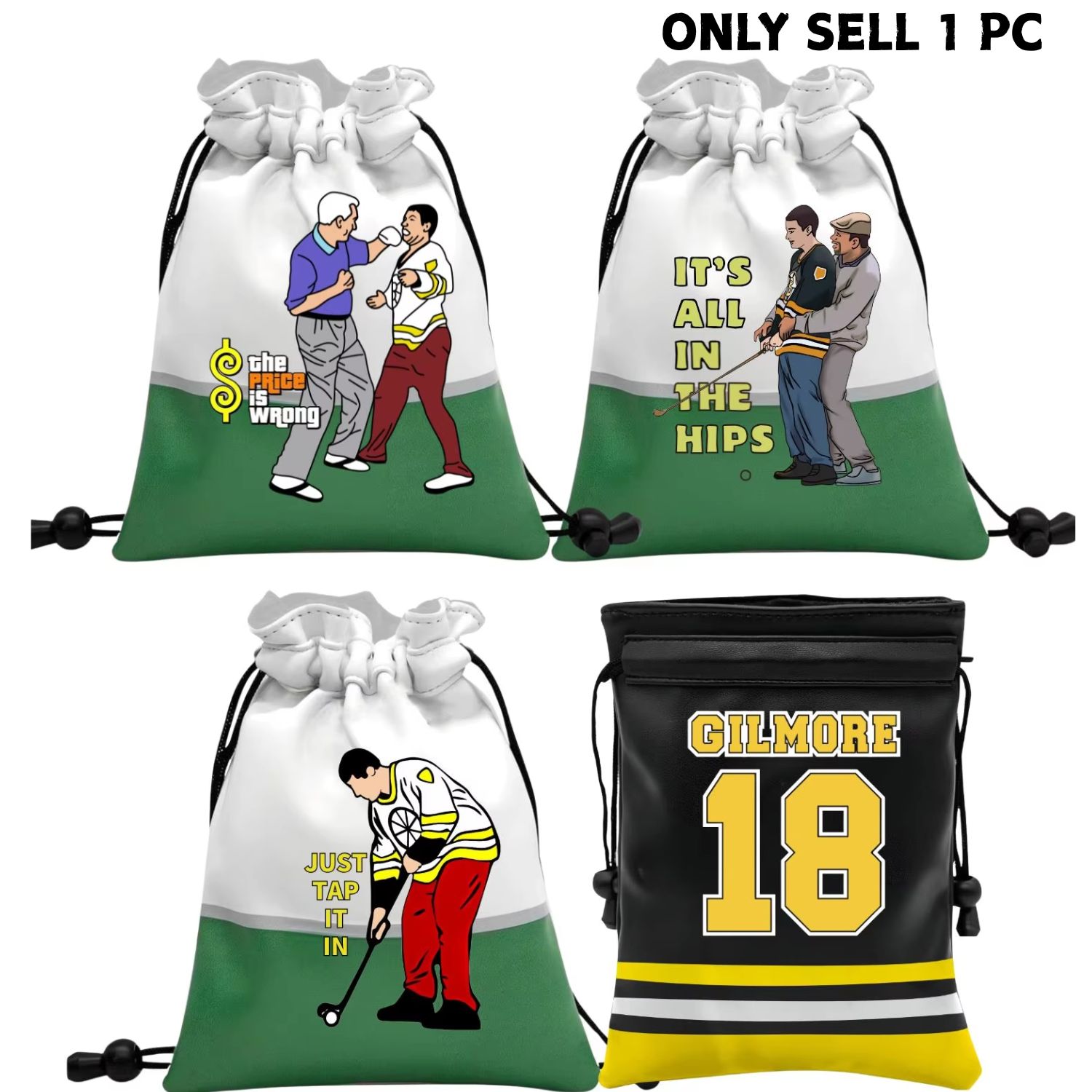 Bolsa de Golfe Happy Gilmore 1 - Golf Ball Premium avaliação e preço