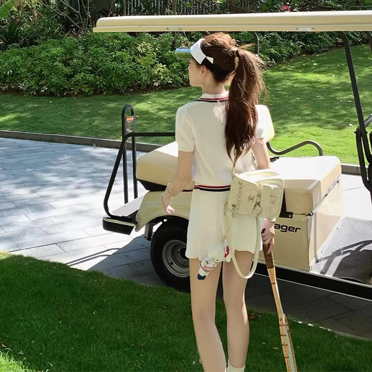 Conjunto de Roupas de Golfe Fe - Golf Equipment Women avaliação e preço