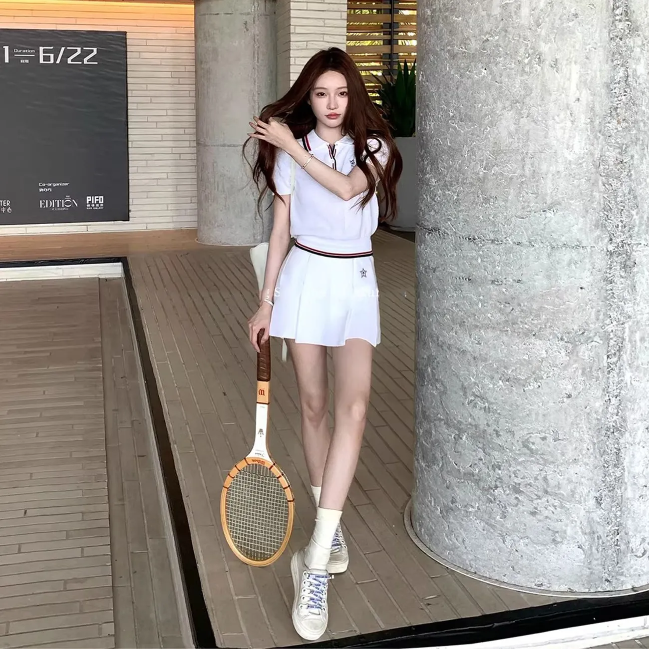 Conjunto de Roupas de Golfe Fe - Golf Equipment Women avaliação e preço