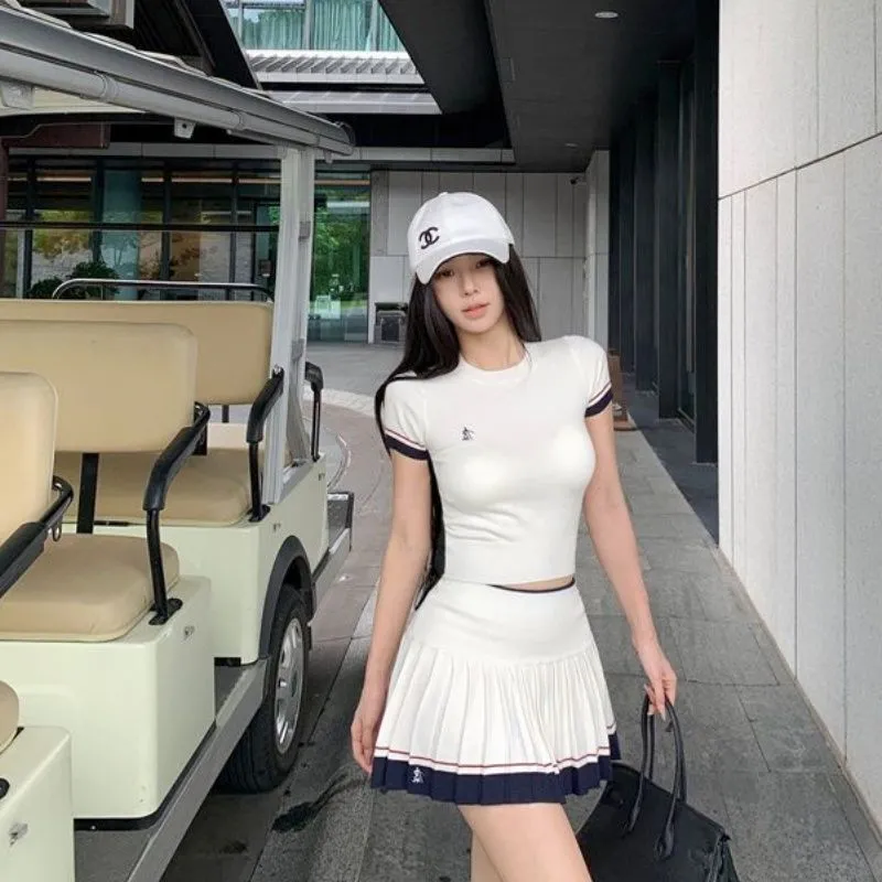 Conjunto de Verão Coreano em D - Golf Equipment Women avaliação e preço