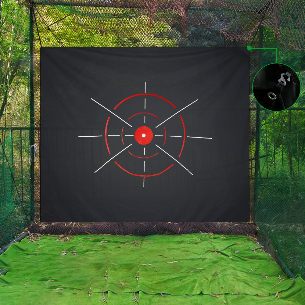 Golf Target Cloth Hitting Net, - Practice Equipment For Golf avaliação e preço